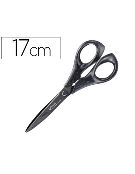 Ciseaux maped expert titanium symétriques lames ultra résistantes 170mm anneaux ergonomiques 3d plastique recyclé.