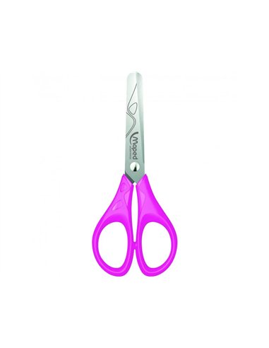 Ciseaux scolaires essentials 13 cm maped bouts ronds lames inox droitier.