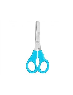 Ciseaux wonday enzo 12cm lames acier inox bouts ronds anneaux symetriques.