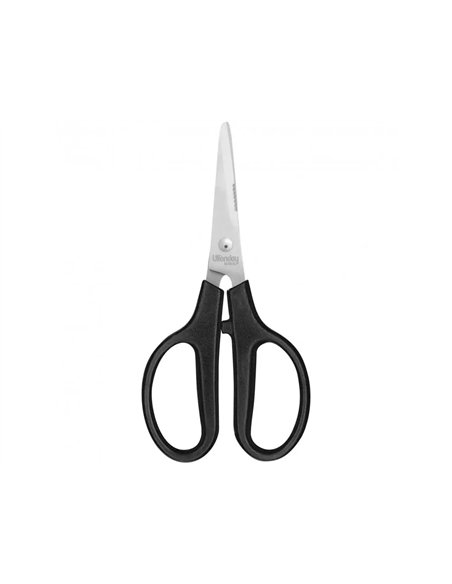 Ciseaux wonday robust 17cm lames acier inox bouts pointus anneaux symetriques.