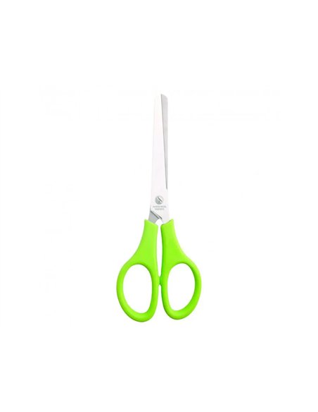 Ciseaux wonday swing 15cm lames acier inox bouts ronds anneaux symetriques.