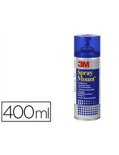 Colle aérosol 3m spray mount idéale montages successifs repositionnable puis définitif 400ml.