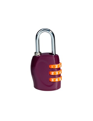Cadenas carpentras de couleur a combinaison coloris violet 62x30x15 mm.