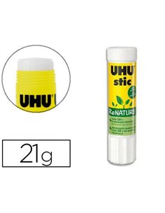 Colle blanche uhu stic renature fabrication origine végétale recyclable sans solvant matières naturelles bâton 21g.