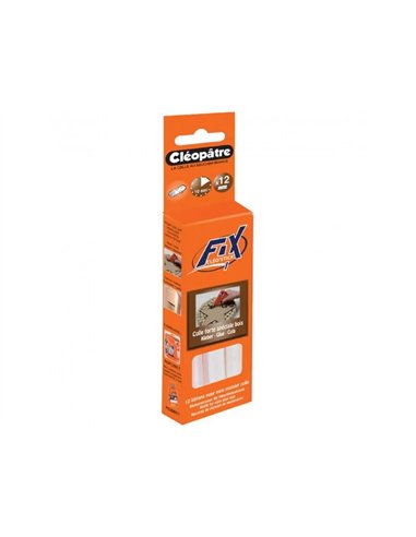 Colle cleopatre special bois pour pistolet a colle batonnet diametre 7mm lot de 12 unites.