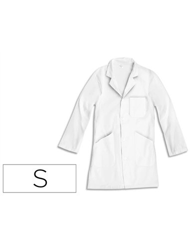 Blouse 100% coton de 190 g/m coloris blanc taille s.