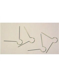 Lot d attache laiton culture club pour styropor sachet de 25 unites.