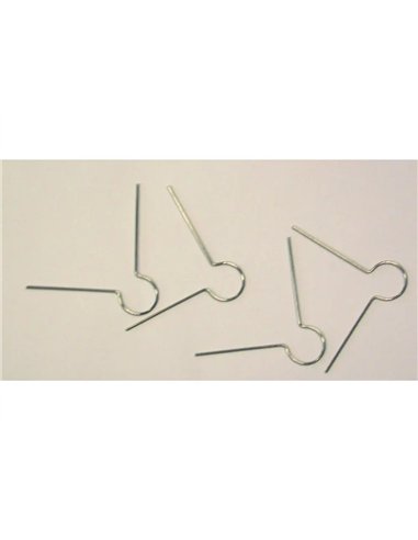 Lot d attache laiton culture club pour styropor sachet de 25 unites.