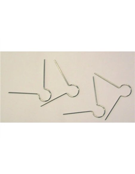 Lot d attache laiton culture club pour styropor sachet de 25 unites.