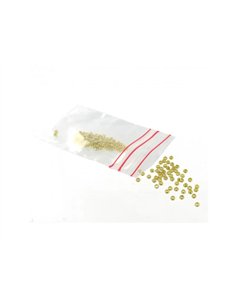 Perle a ecraser innspiro coloris or lot de 100.