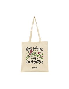 Sac fourre-tout moyen Dohe en coton 50 % recyclé et biologique 220 g/m² - Anses longues - Durable et respectueux de l'environnem