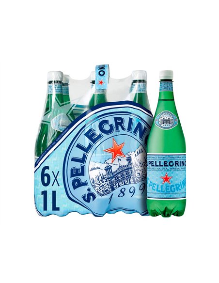 Eau gaz san pellegrino pet 1l.