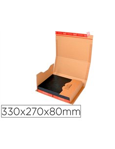 Etui expedition colompac kraft ajustable 330x270x80mm.