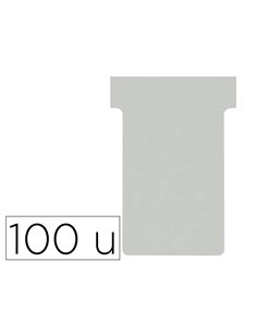 Fiches pour planning nobo 100 unites coloris gris.