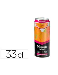 Minute maid multifruit slim can 33cl.