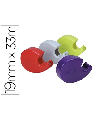 Dévidoir esselte dr33 abs lame acier pour ruban 19mmx33m.