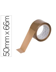 Ruban adhesif q-connect economique special emballage haute adherence 50mmx66m coloris havane.