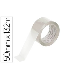 Ruban adhesif q-connect economique special emballage haute adherence 50mmx132m coloris transparent.