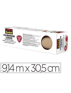 Rouleau scotch emballage protection cushion lock 9,14mx30,5cm.