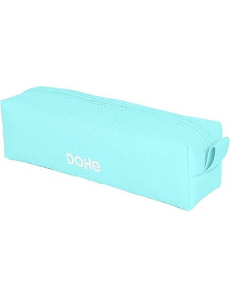 Trousse carrée Dohe Serenity - Fermeture éclair avec tirette en caoutchouc - Vert