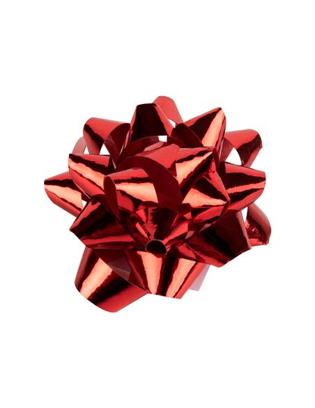 Étoile adhésive liderpapel fantaisie petit format largeur étoile 4cm tube de 12 unités coloris assortis.