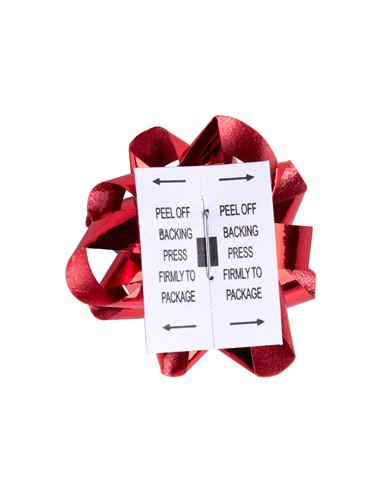 Étoile adhésive liderpapel fantaisie petit format largeur étoile 4cm tube de 12 unités coloris assortis.