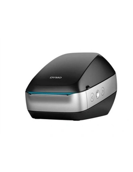 Imprimante étiquettes dymo label writer wireless mac pc smartphones 600x300dpi wi-fi intégré usb 2.0 noir/argent.