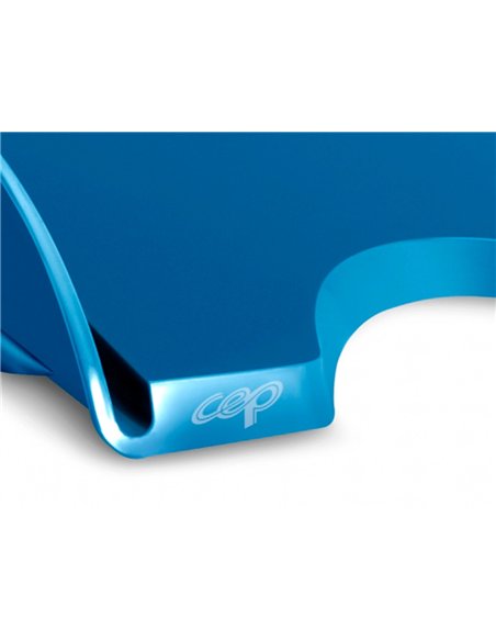 Corbeille courrier cep riviera polystyrene antichoc superposable verticale / escalier 348x257x66mm bleu.