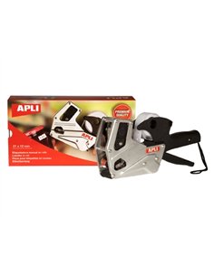 Pince à étiqueter apli agipa aluminium 1 ligne 8 caractères 8mm.