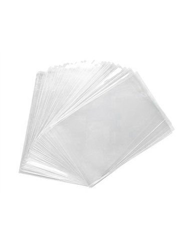 Sachet confiserie fond carton apli agipa polypropylene transparent 10 x 22 cm lot 100 unites.