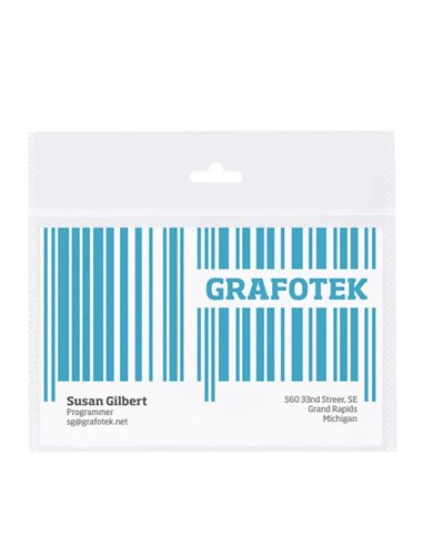 Badge tarifold plastifie biodegrable non adhesif 105x92mm lot 10 unites.