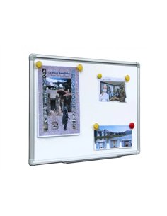 Tableau ulmann blanc emaille haute qualite 60x90cm.