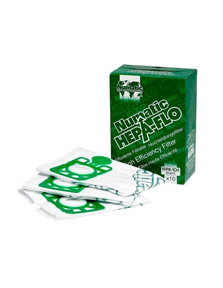 Sac aspirateur mod.Nuv180 pqt de 10u.