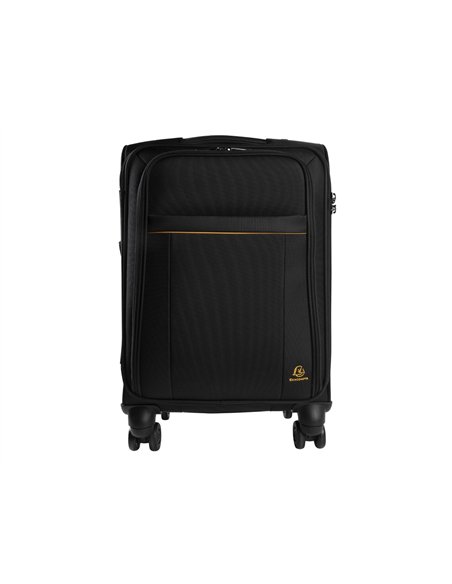 Valise cabine exacompta exactive 4 roues 37x55x23cm coloris noir.
