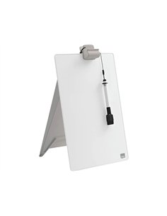 Chevalet bureau bloc notes en verre format a4 215x320x170mm.
