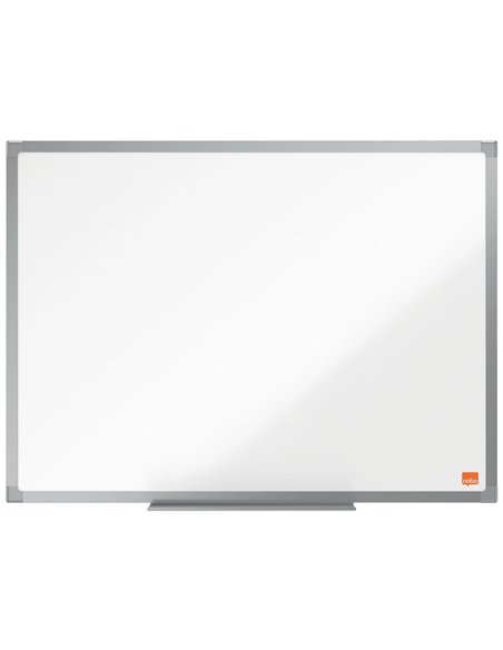 Tableau nobo blanc essence surface magnetique acier laque 600x450mm cadre aluminium.