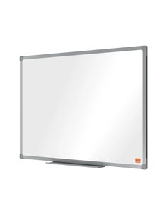 Tableau nobo blanc essence surface magnetique acier laque 900x600mm cadre aluminium.