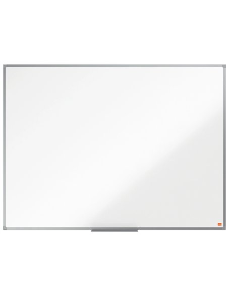 Tableau nobo blanc essence surface magnetique acier laque 1200x900mm cadre aluminium.