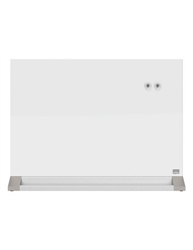 Separateur bureau nobo en verre magnetique 440x580mm.