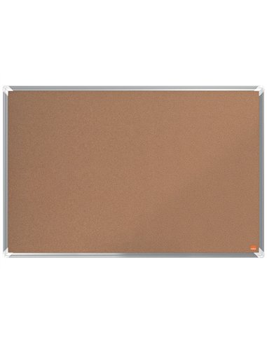 Tableau affichage nobo liege premium plus 900x600mm cadre aluminium.