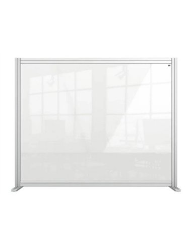 Separateur nobo premium en plexiglas transparent 1200x1000x300mm.