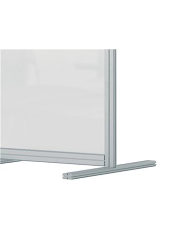 Separateur nobo premium en plexiglas transparent 1200x1000x300mm.