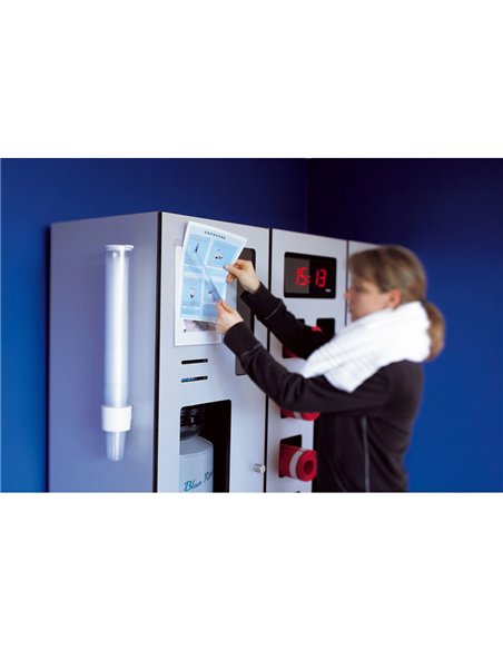 Poche tarifold kang à fermeture aimantée pvc transparent antireflets 20/100e a4 mural dos repositionnable sachet 5u.