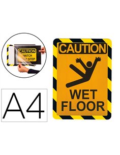 Porte-affiche a4 adh. Avertis..