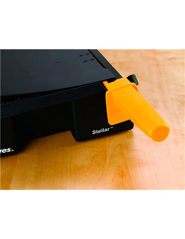 Cisaille fellowes stellar a3 lame acier inoxydable pression automatique capacite coupe 20f 127x374x673mm.