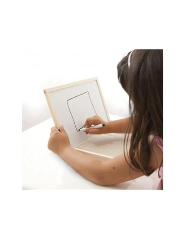 Initiation a l ecriture akros set de pre-ecriture plateau multi sensoriel coordination oeil main.