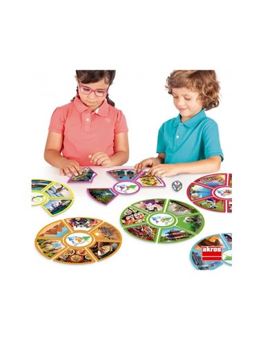 Jeux d association akros decouvre les continents du monde 42 fiches carton 1 maxi de plastique.