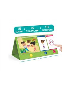 Developpement de l empathie akros mets toi a ma place support 10 scenes 15 personnages et 10 emotions. 2