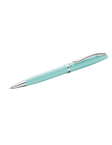 Stylo à bille Pelikan Jazz Pastel Twist - Pointe moyenne - Corps laqué - Rechargeable - Menthe pastel
