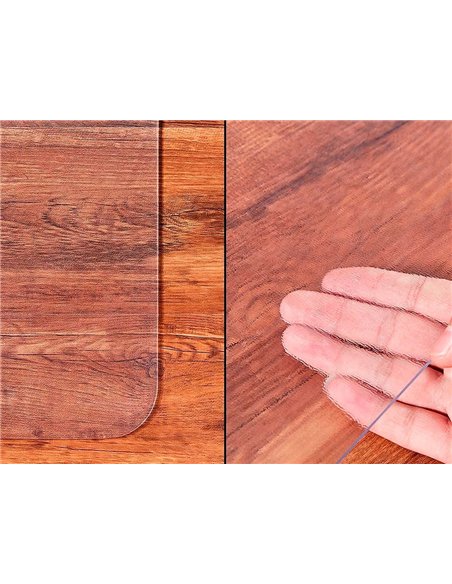 Tapis sol q-connect superficie protectrice pvc isole humidité froid épaisseur 2 mm 900 x 1200 mm.